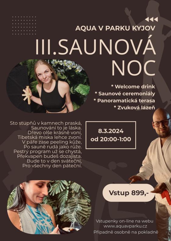 3. saunová noc