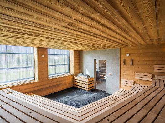 Finská sauna - panoramatická