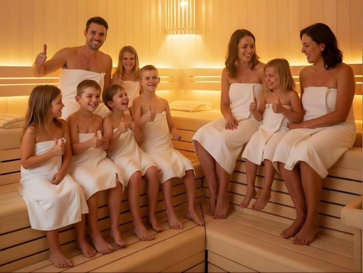 Dětské saunování