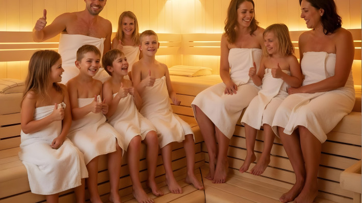 Dětské saunování