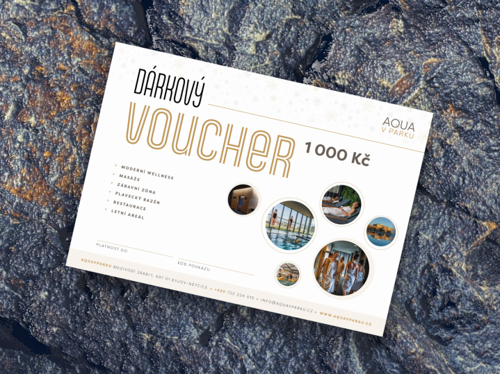 Dárkový voucher - Aquavparku Kyjov